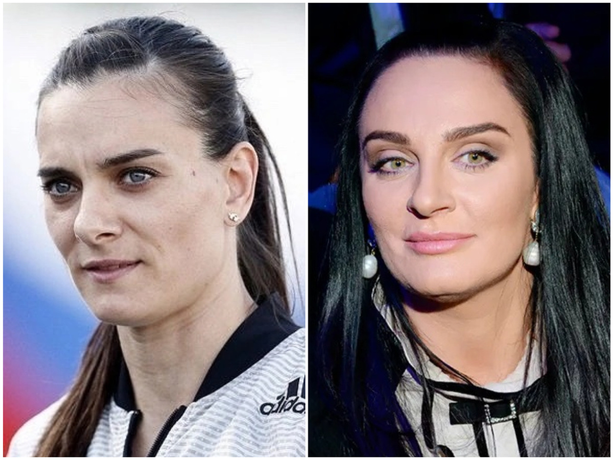 Елена Исинбаева и Елена Ваенга