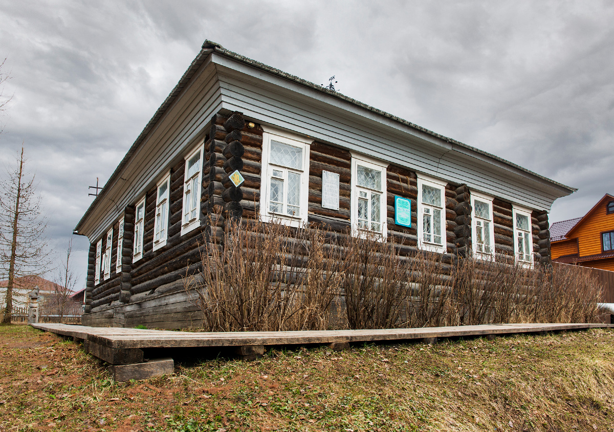 Тотьма, переулок Чкаловский, 10 — Дом-музей И. А. Кускова