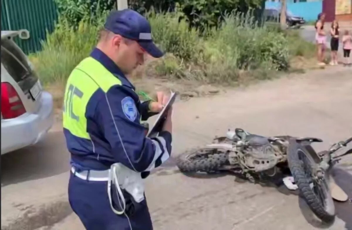    Подростки на мотоцикле попали в ДТП в Иркутске