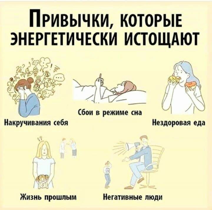 Нет энергии? Странно! А сон, питание и мысли в порядке?)