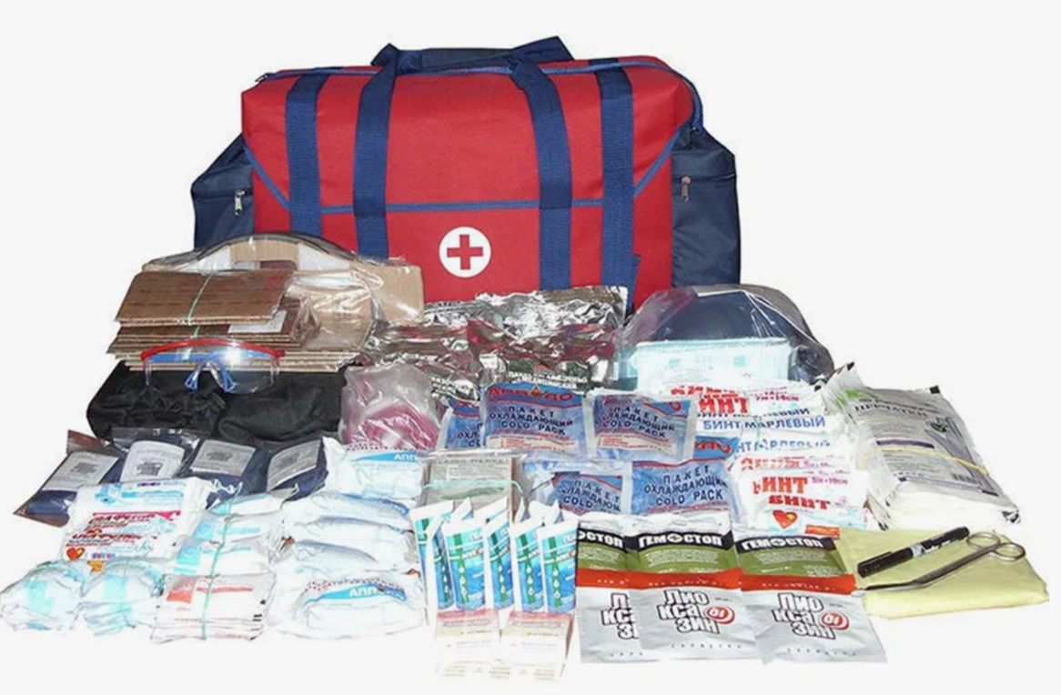 Рис.2. Комплект медицинских изделий для ЗС ГО. Источник: www.uralrrk.ru