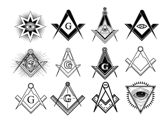 Масонские символы.