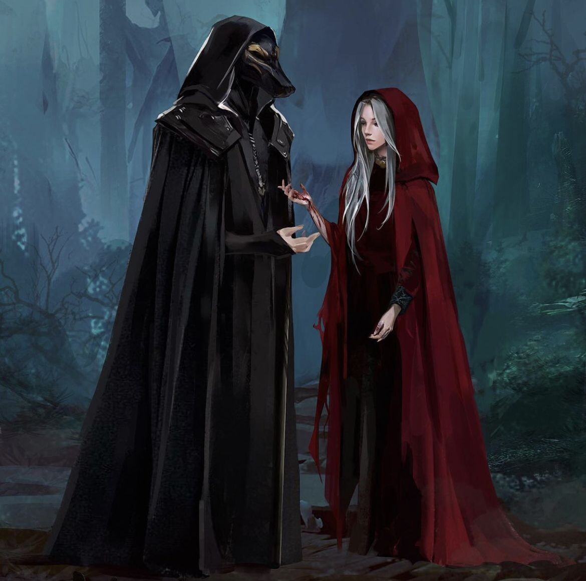 Илююстрация к колекционному изданию книги