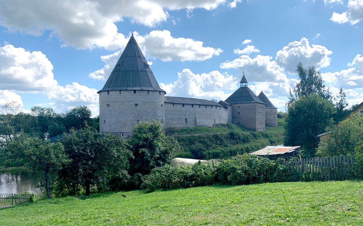 Вид на крепость.