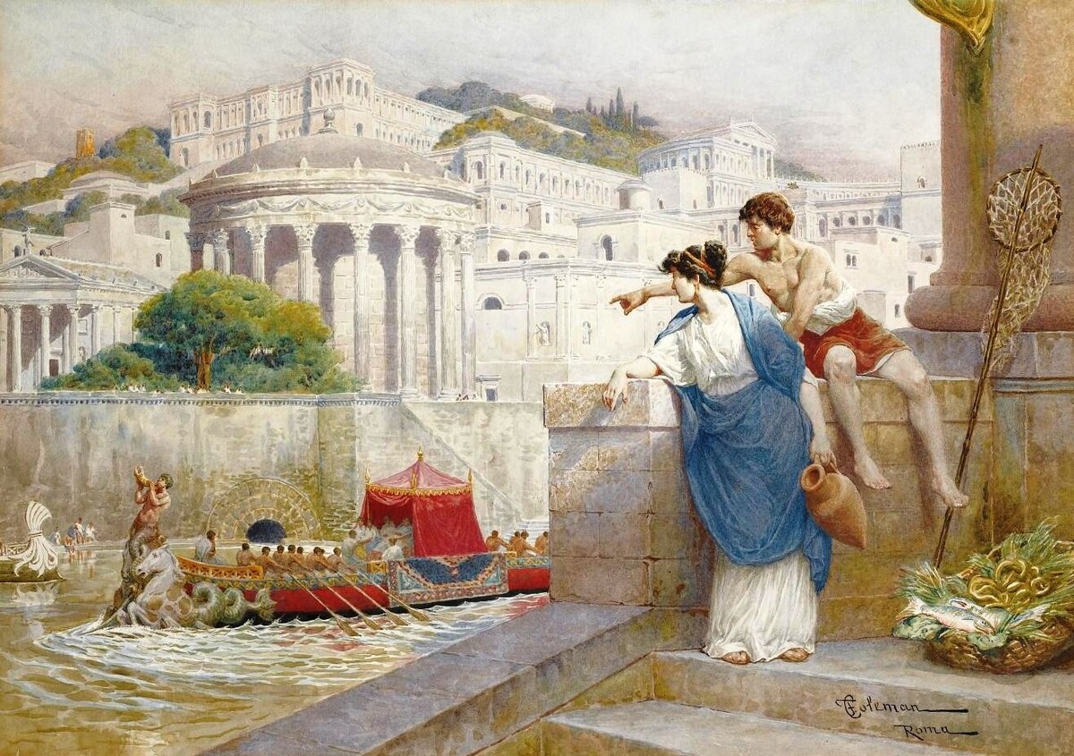 Художник Этторе Форти