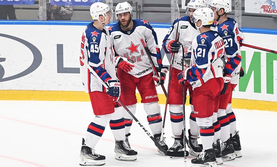    ЦСКА со счетом 3:1 обыграл московское «Динамо» в матче КХЛ. Фото: ХК ЦСКА