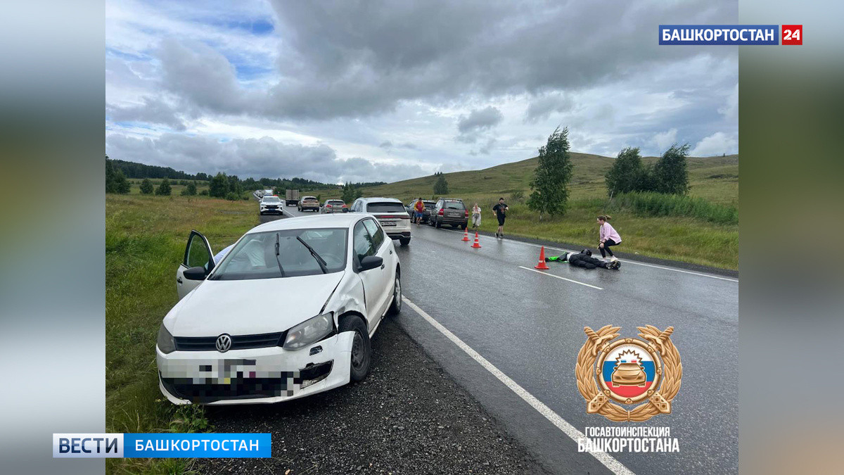    В Абзелиловском районе Башкортостана в ДТП погиб 36-летний мотоциклист