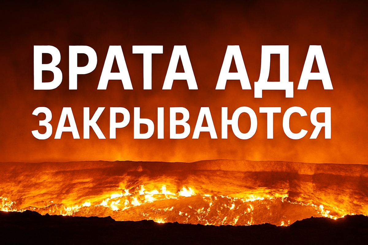 Врата Ада газовый кратер Дарваза