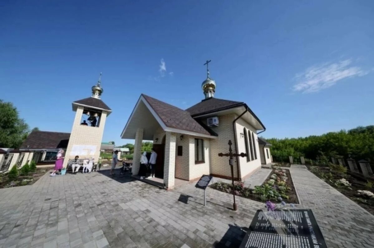    Храм в Высокогорском районе освятил митрополит Кирилл