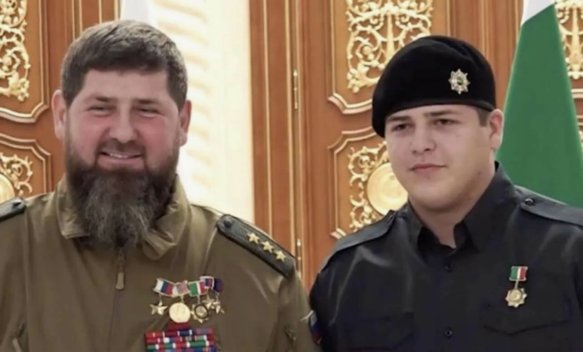 Отец и сын Кадыровы.