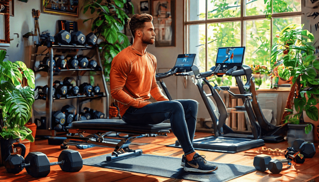    Идея дистанционного фитнес-тренинга через Авито