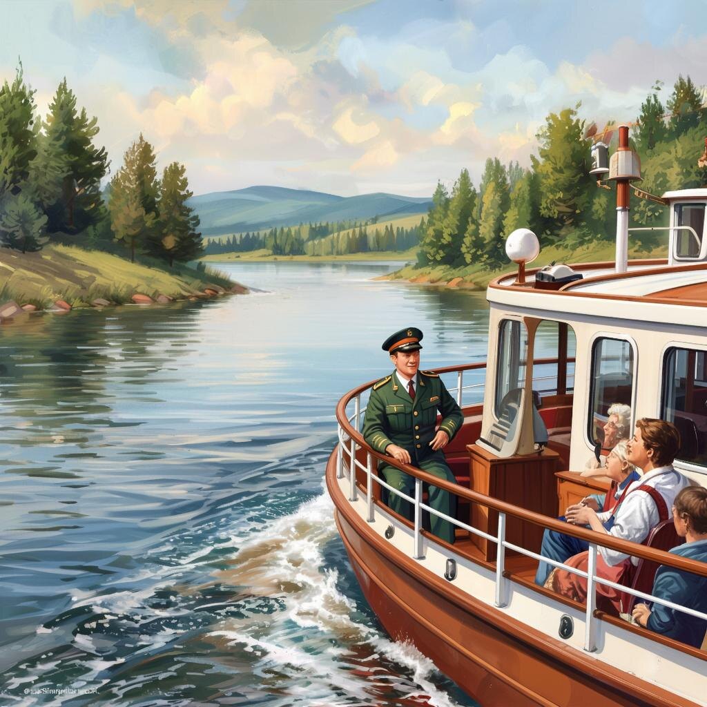 Откровенное интервью с капитаном речного лайнера