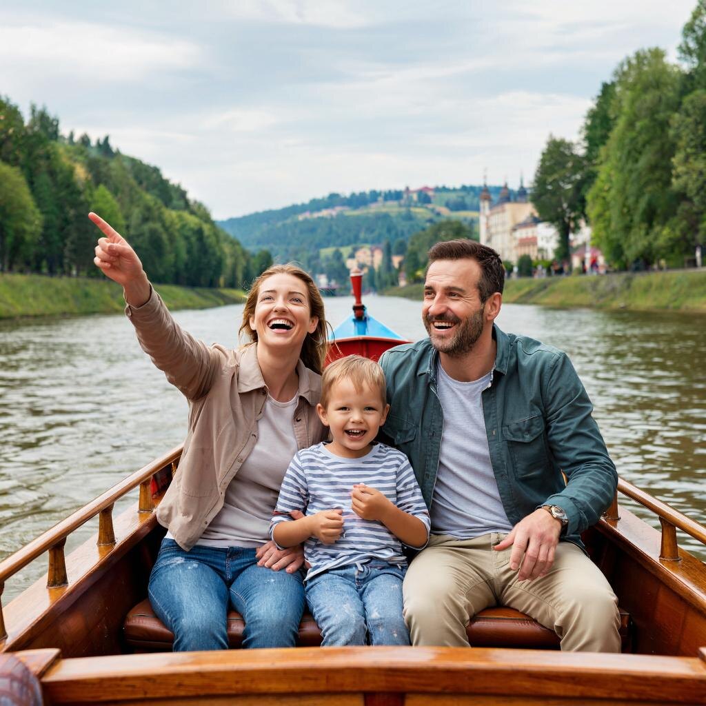 Речной круиз с детьми