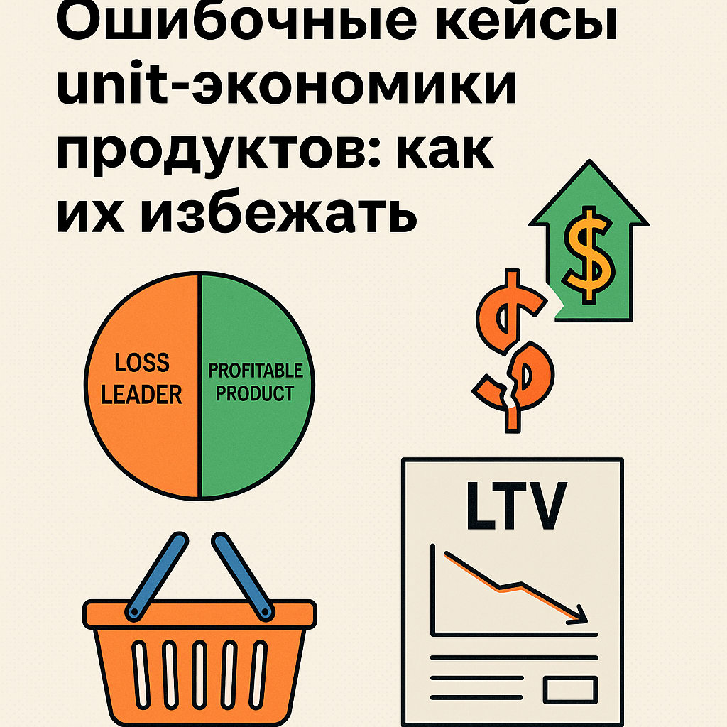 юнит экономика, типичные ошибки