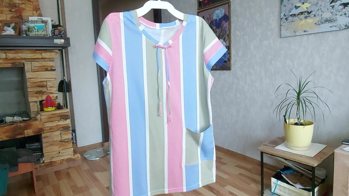 Из рванья- блузка.