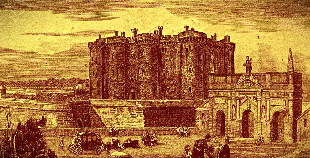 Бастилия (литография 1640 г.)