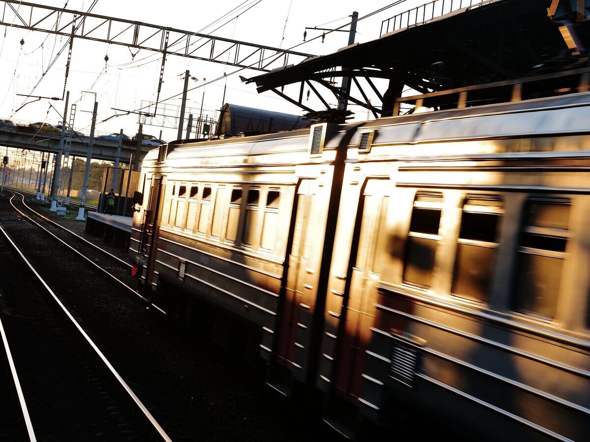    Железнодорожный транспорт© РИА Новости . Сергей Пятаков