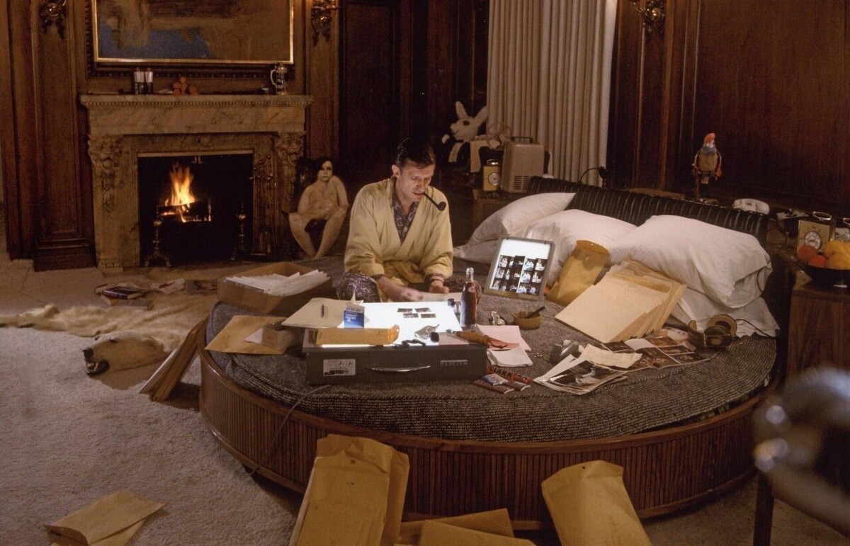 В 1966 году за работой