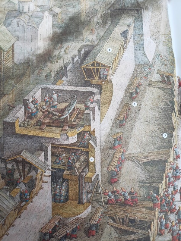 Белокаменный Московский кремль. Художник Никита Андреев.