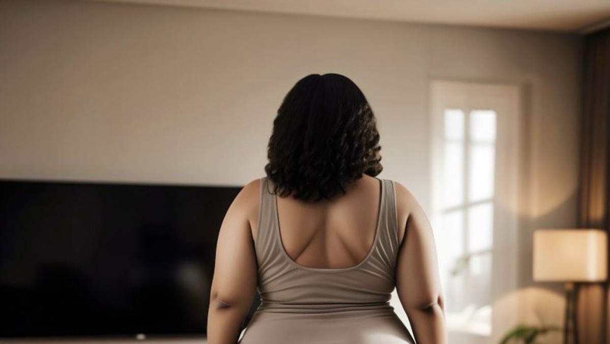 Оксана больна диабетом, и сбросить вес для нее большая проблема.  Фото: Изображение сгенерировано нейросетью Kandinsky 4.1