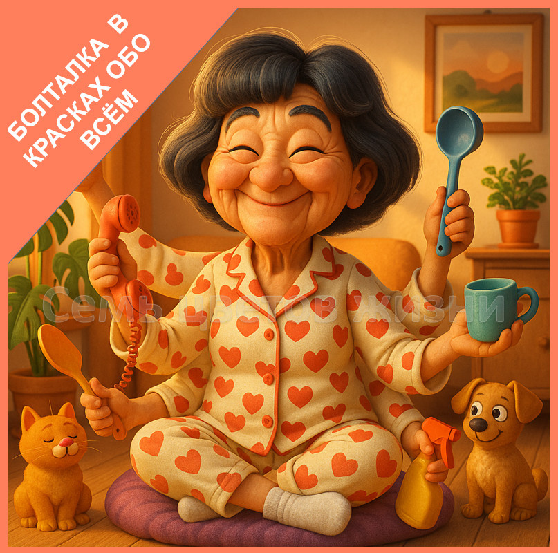 Бабушкам посвящается! Все мы немного многорукие богини