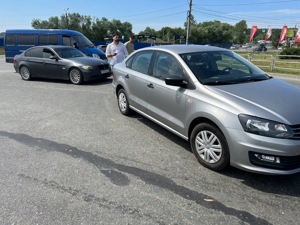 Фото с места ДТП