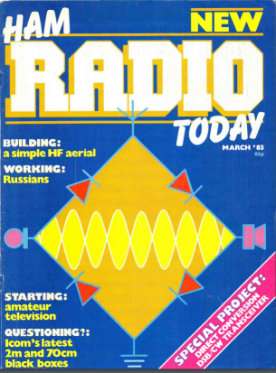 Рис. 1. Из журнала Ham Radio Today №3 за 1983 год