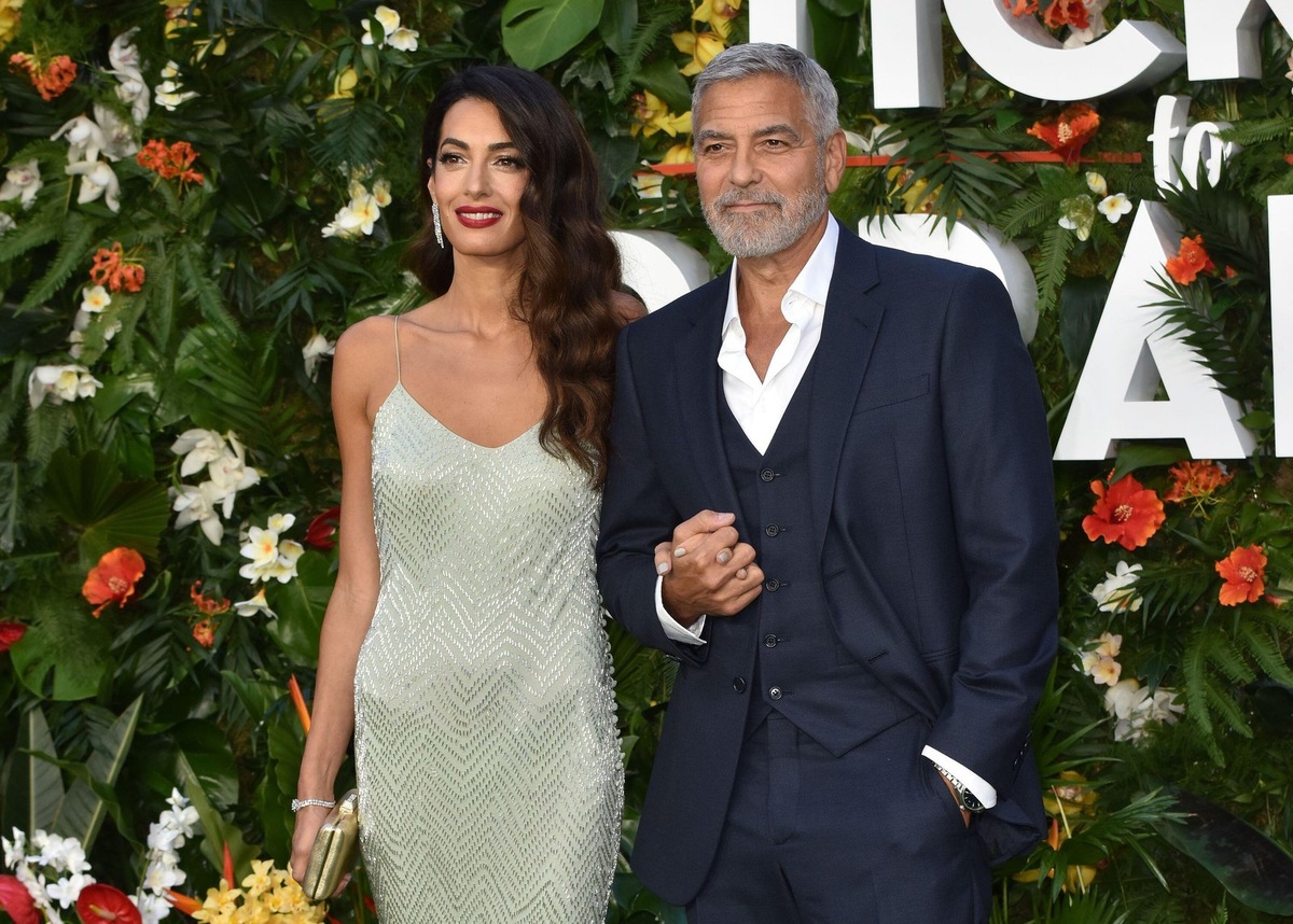    Амаль и Джордж Клуни