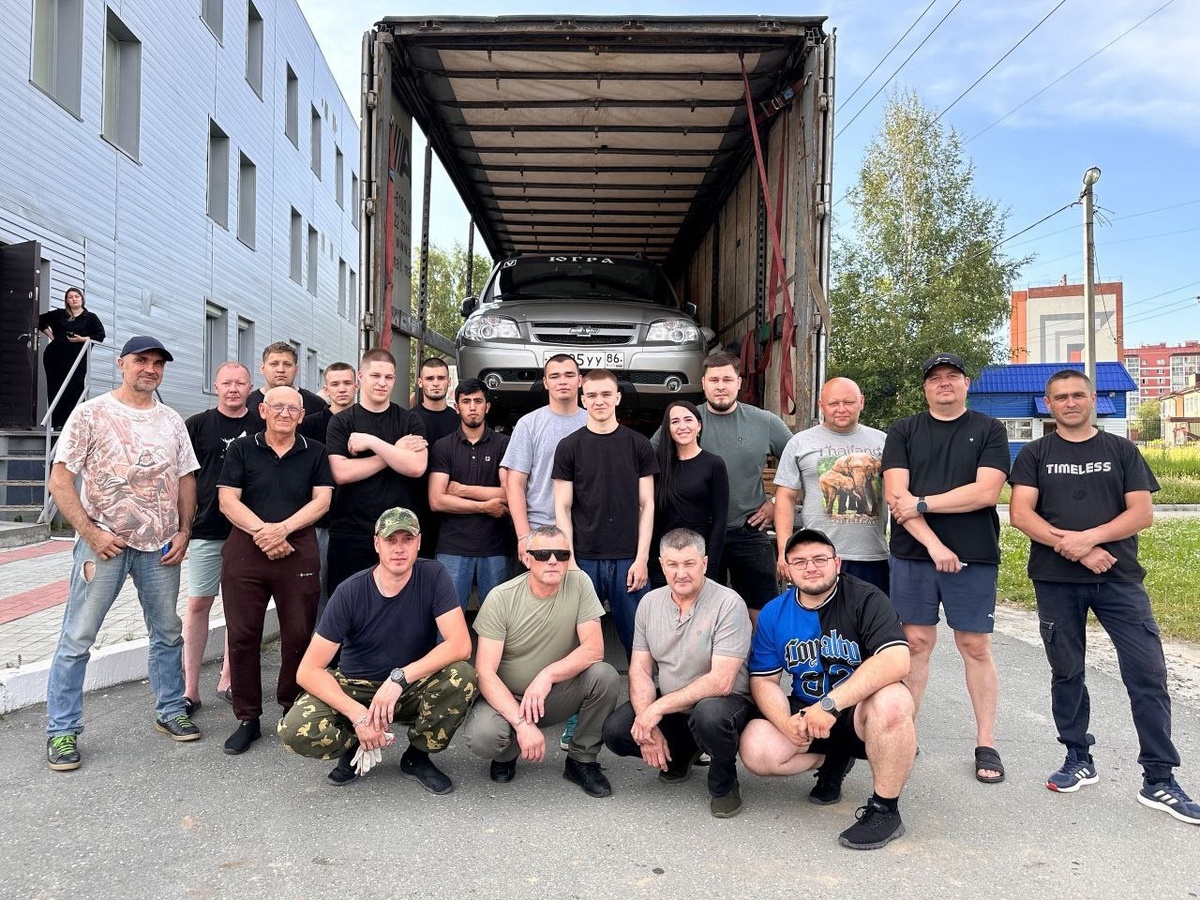    Жители Нягани отправили четвертую с начала года партию гуманитарного груза на передовую