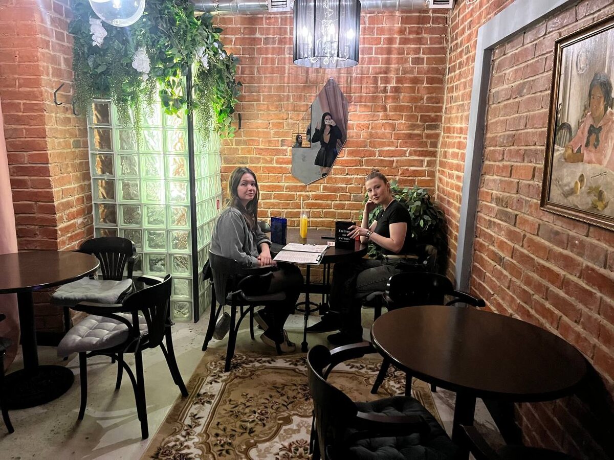 Даша, Лиза и я в зеркале