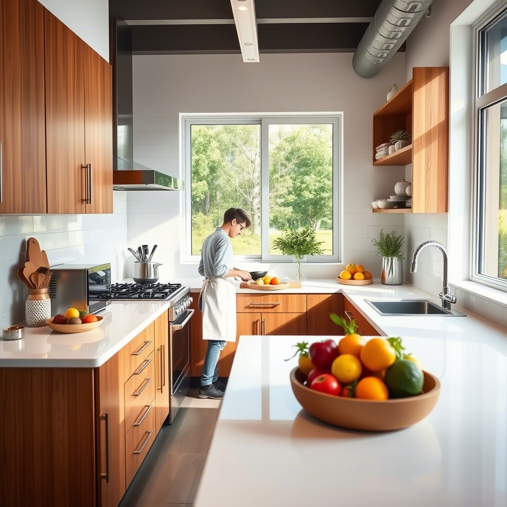 свежесть в доме после приготовления