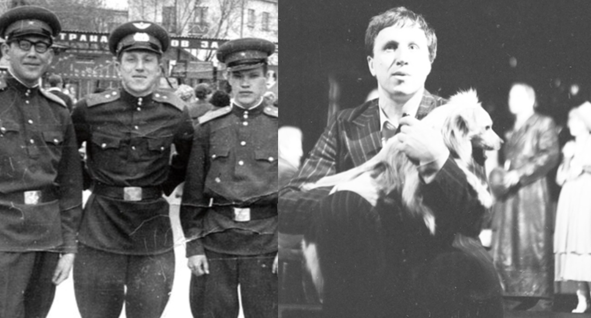 Владимир в армии и на театральной сцене