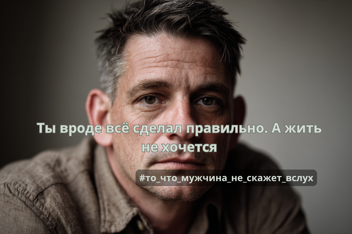 Ты вроде всё сделал правильно. А жить не хочется