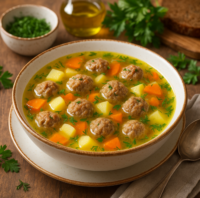 Суп с фрикадельками рецепты от Дарики