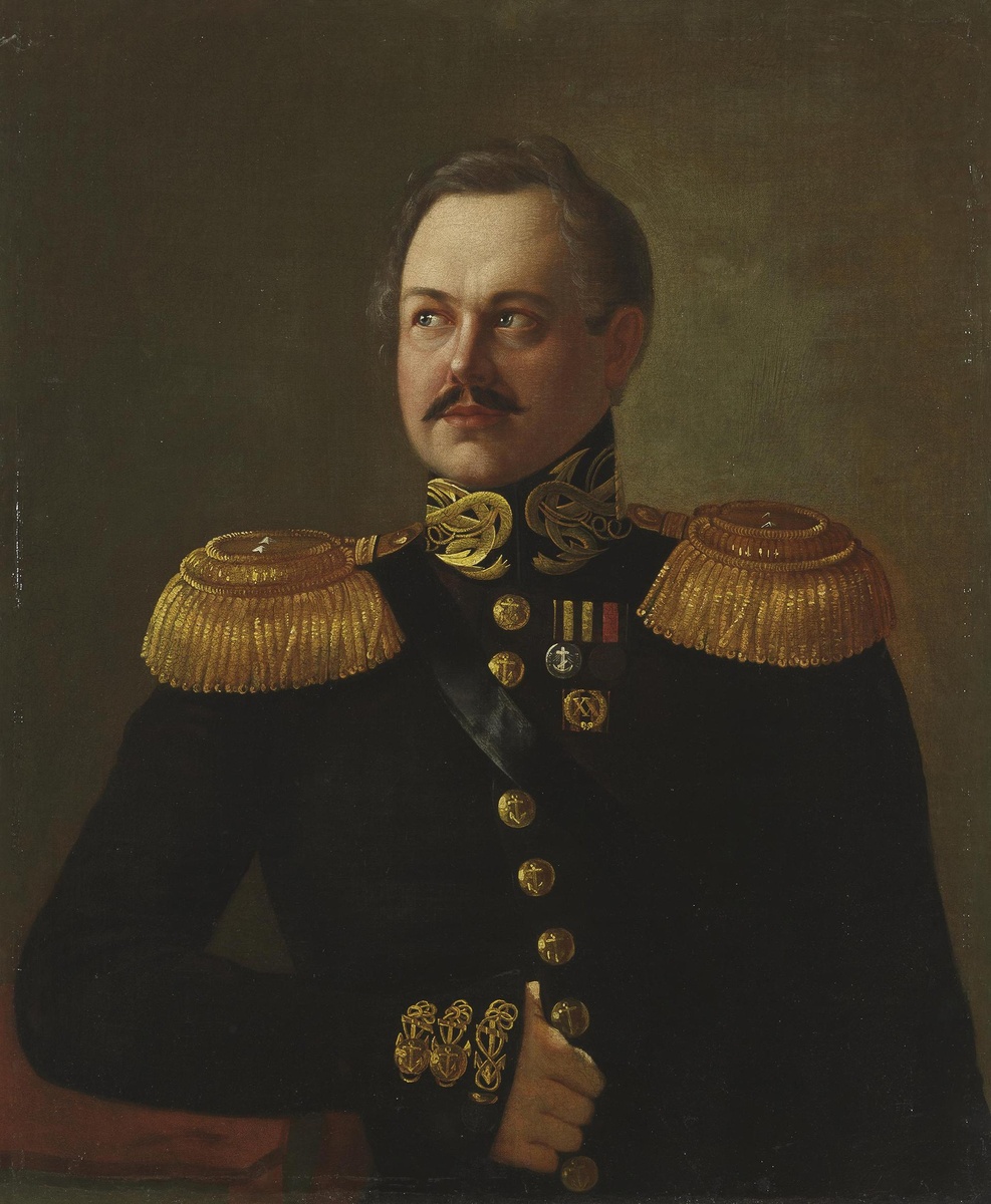 Дмитрий Николаевич Лермонтов. Неизвестный художник, 1840-е годы, Эрмитаж