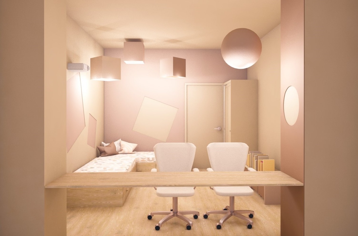 Двойственность - детская для близнецов. Играем с формой.