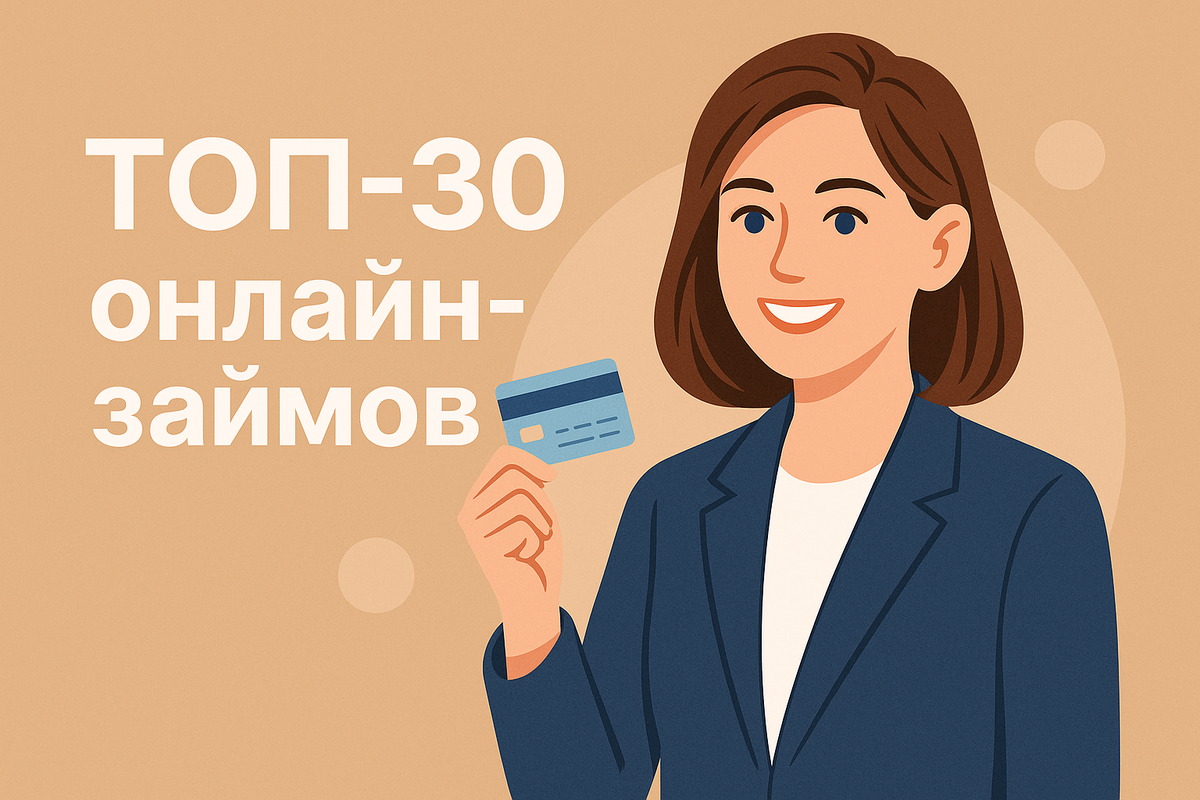 ТОП 30 займов на карту онлайн