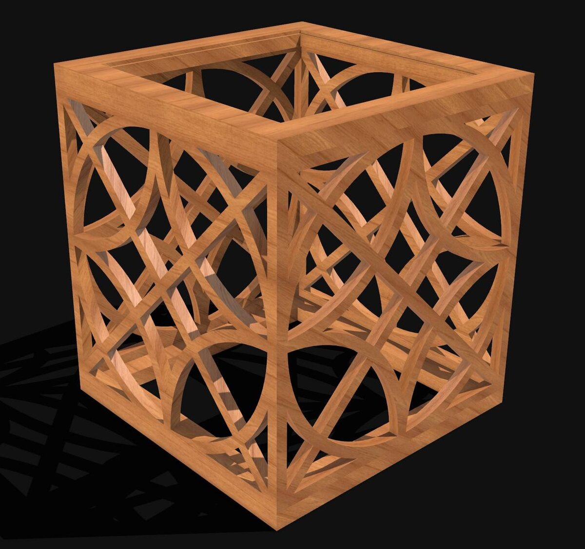 Столик в собранном виде