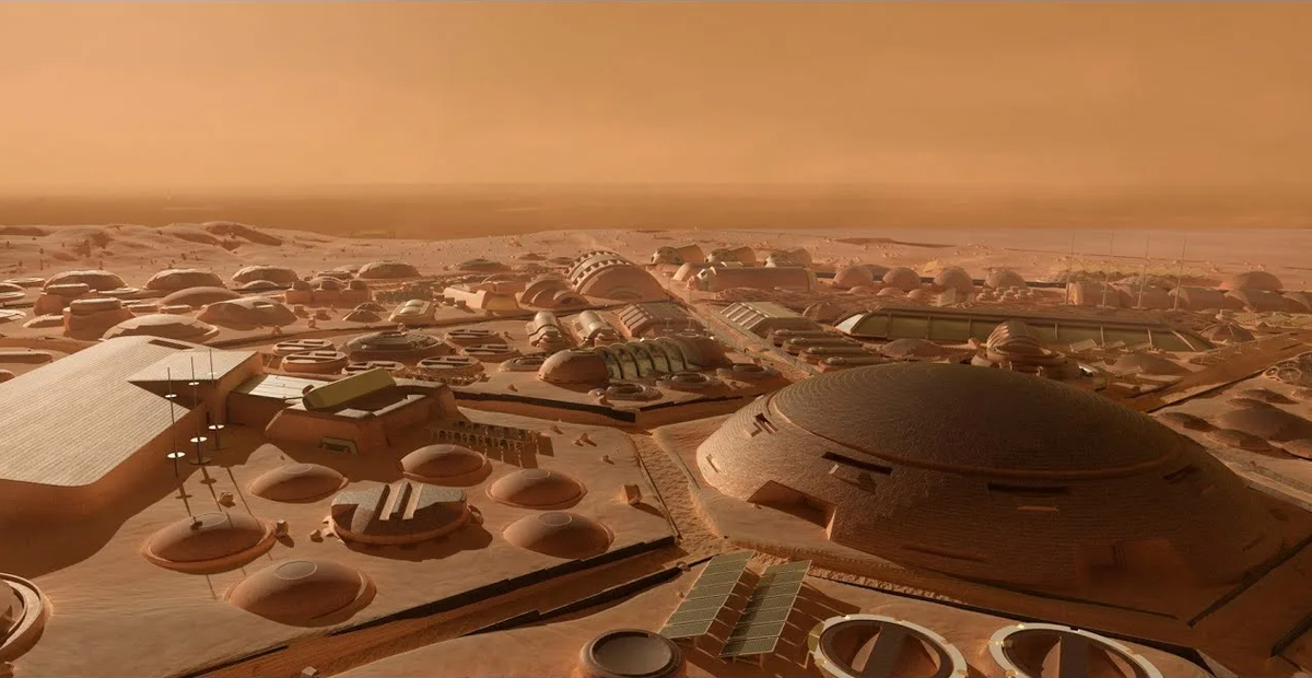 Строительство на Марсе. Грибы вместо цемента?