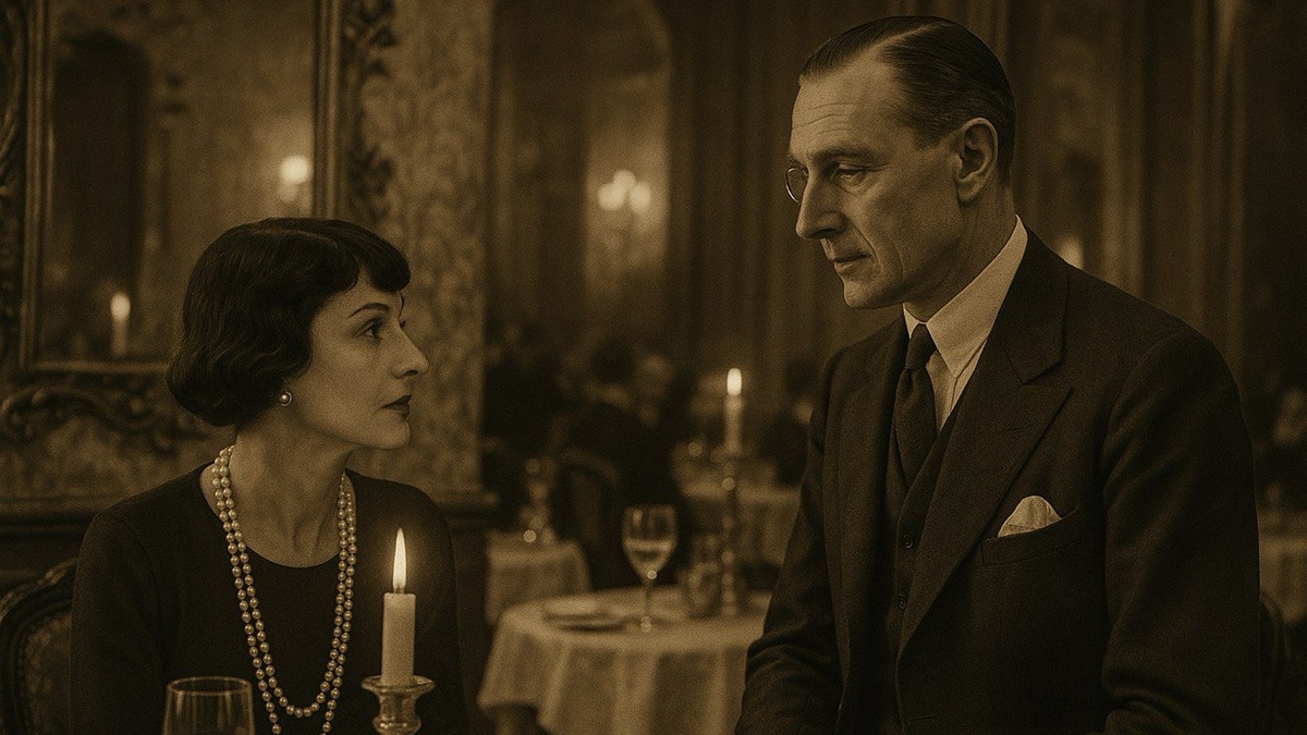 В иллюстративных целях. Коко Шанель и герцог Вестминстерский. Нарисовано нейросетью.