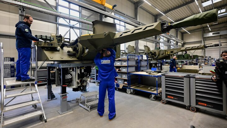 Завод Rheinmetall.