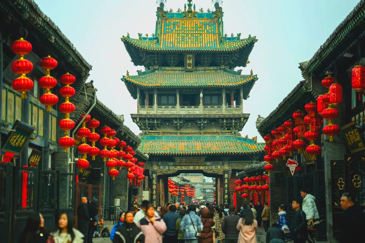 Пиньяо - самый крупный из сохранившихся городов средневекового Китая