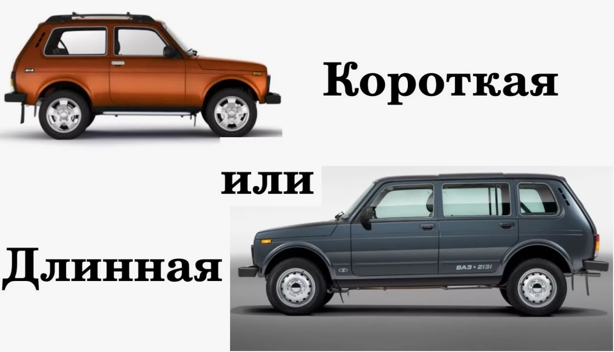 Длинная и короткая Нивы