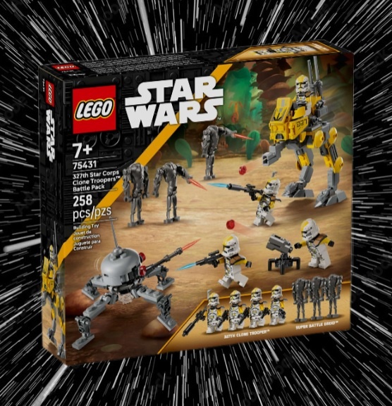 LEGO Star Wars 75431 327th Star Corps Clone Troopers Battle Pack