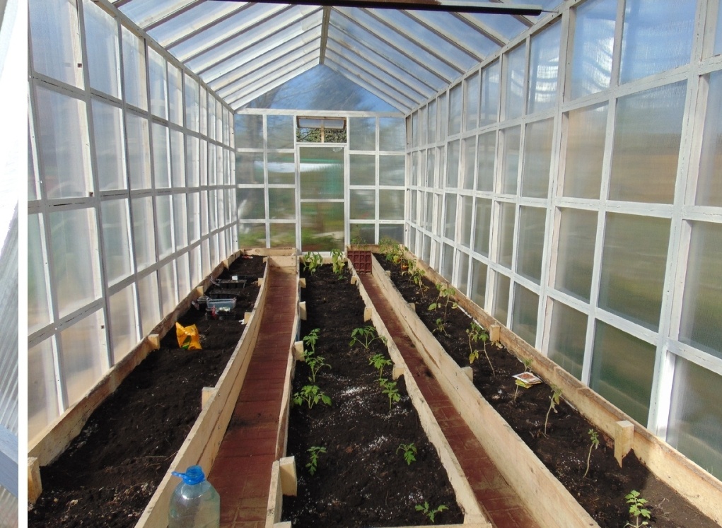 Затем сделали гпядку по центру