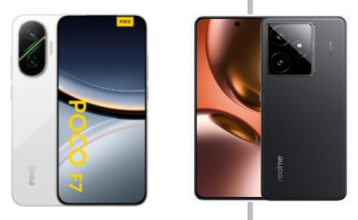 Poco F7 против Realme GT 7