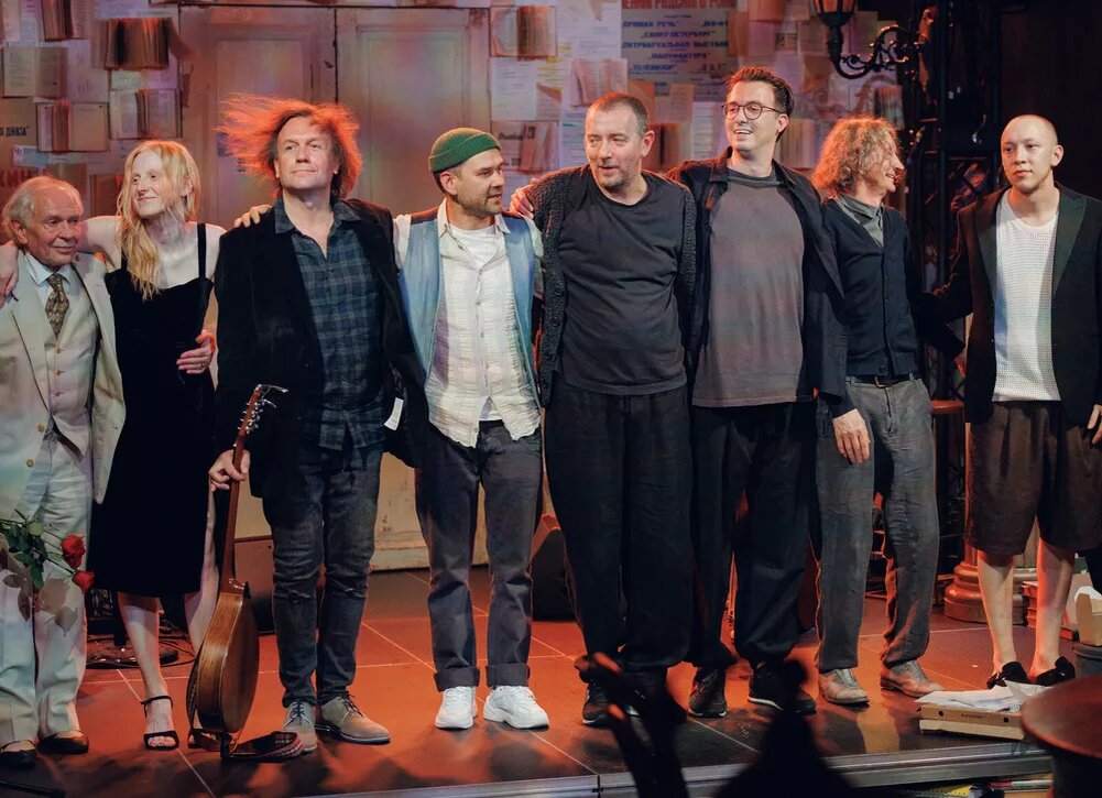    Евгений Стычкин, Софья Шидловская, Лев Зулькарнаев и другие на спектакле Алексея Аграновича