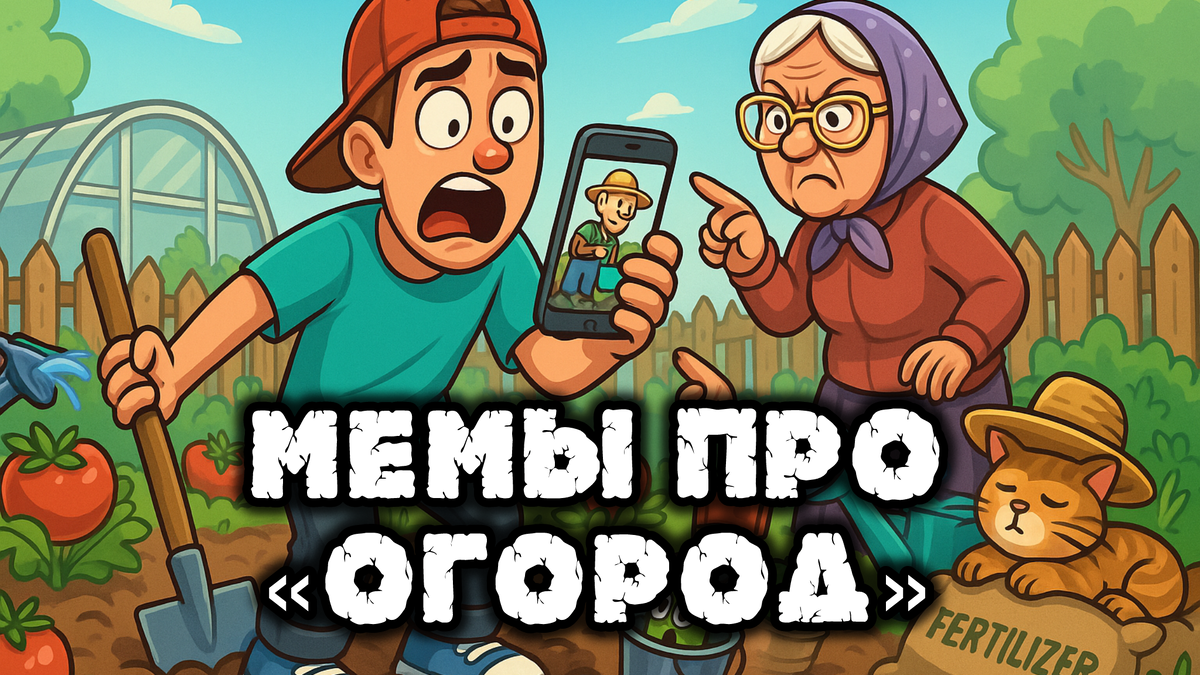 Мемы Про Огород — Сначала Смеёшься, Потом Вскапываешь