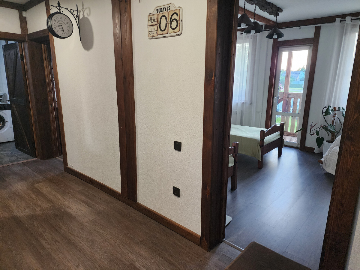 Две "детские"комнаты стали комфортным кабинетом и гостевой