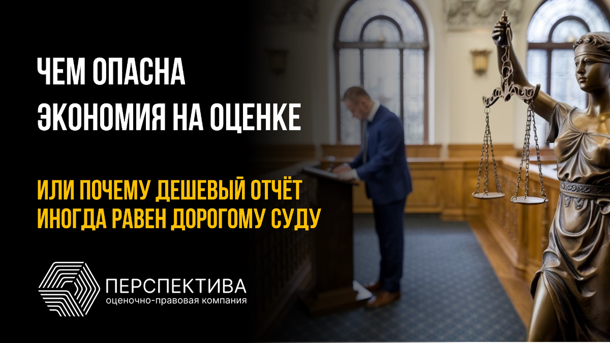 Почему дешевый отчет иногда равен дорогому суду